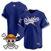 Men's Los Angeles Dodgers x One Piece 2025 Vapor Premier Limited Jersey - All Stitched