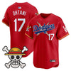 Men's Los Angeles Dodgers x One Piece 2025 Vapor Premier Limited Jersey - All Stitched