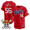 Men's Los Angeles Dodgers x One Piece 2025 Vapor Premier Limited Jersey - All Stitched