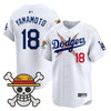 Men's Los Angeles Dodgers x One Piece 2025 Vapor Premier Limited Jersey - All Stitched