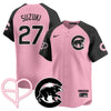 Women's Chicago Cubs BL??KPI?K 2025 Limited Jersey - All Stitched