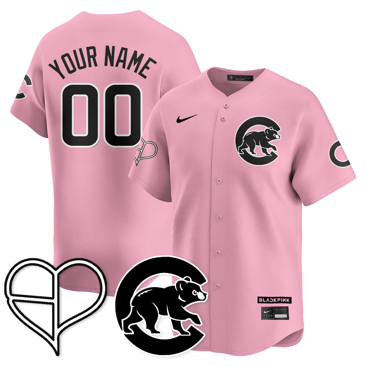 Women's Chicago Cubs BL??KPI?K 2025 Limited Jersey - All Stitched