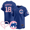 Women's Chicago Cubs BL??KPI?K 2025 Limited Jersey - All Stitched