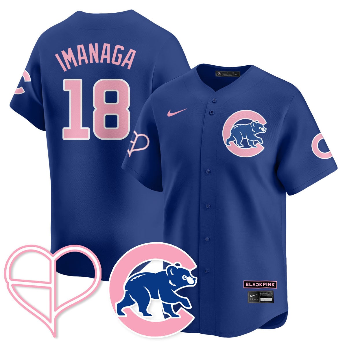 Men's Chicago Cubs BL??KPI?K 2025 Limited Jersey - All Stitched