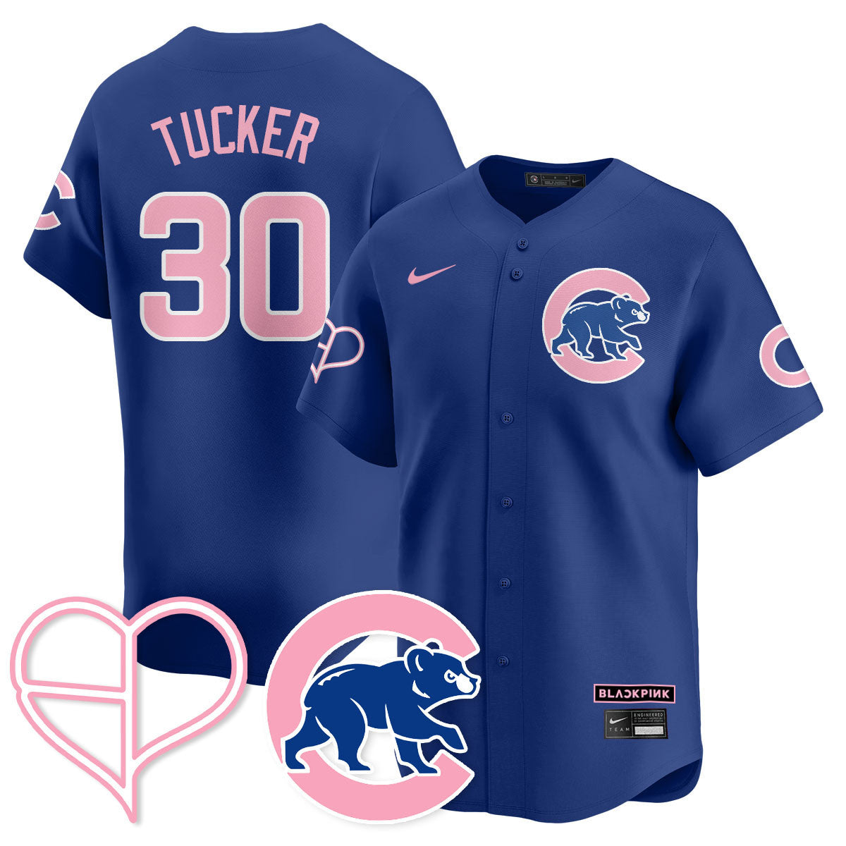 Men's Chicago Cubs BL??KPI?K 2025 Limited Jersey - All Stitched