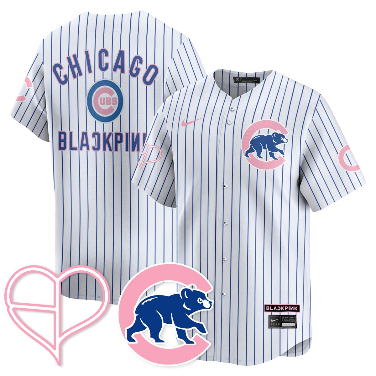 Men's Chicago Cubs BL??KPI?K 2025 Limited Jersey - All Stitched