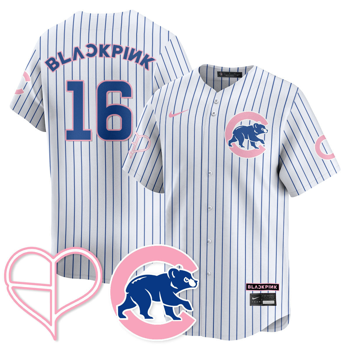 Men's Chicago Cubs BL??KPI?K 2025 Limited Jersey - All Stitched