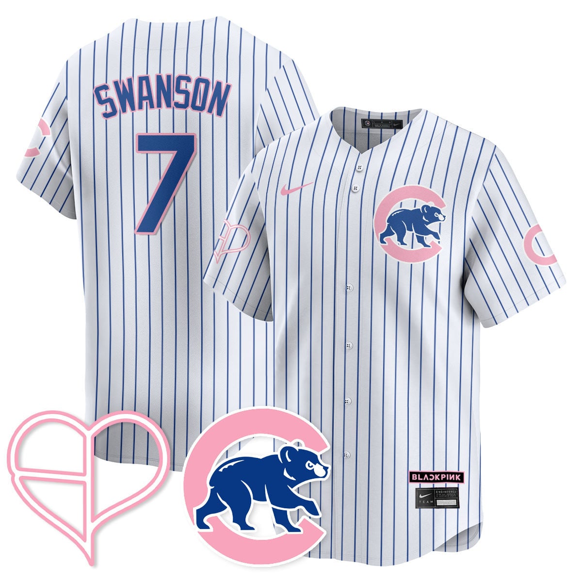 Men's Chicago Cubs BL??KPI?K 2025 Limited Jersey - All Stitched