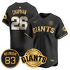 Men's San Francisco Giants Bill Neukom Memorial 2025 Jersey - All Stitched