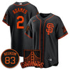 Men's San Francisco Giants Bill Neukom Memorial 2025 Jersey - All Stitched