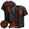 Men's San Francisco Giants Bill Neukom Memorial 2025 Jersey - All Stitched