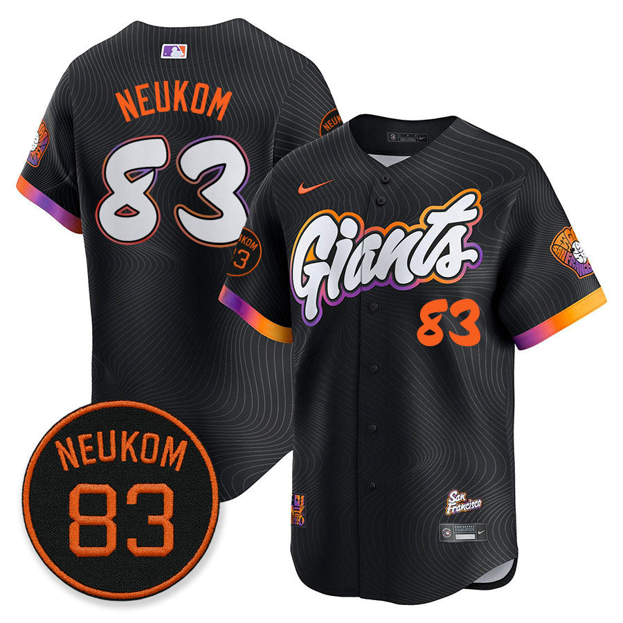 Men's San Francisco Giants Bill Neukom Memorial 2025 Jersey - All Stitched