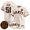 Men's San Francisco Giants Bill Neukom Memorial 2025 Jersey - All Stitched