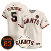 Men's San Francisco Giants Bill Neukom Memorial 2025 Jersey - All Stitched