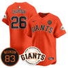 Men's San Francisco Giants Bill Neukom Memorial 2025 Jersey - All Stitched