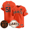 Men's San Francisco Giants Bill Neukom Memorial 2025 Jersey - All Stitched