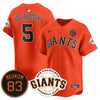 Men's San Francisco Giants Bill Neukom Memorial 2025 Jersey - All Stitched