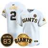 Men's San Francisco Giants Bill Neukom Memorial 2025 Jersey - All Stitched