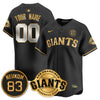 San Francisco Giants Bill Neukom Memorial Custom 2025 Jersey - All Stitched