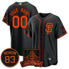 San Francisco Giants Bill Neukom Memorial Custom 2025 Jersey - All Stitched
