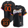 San Francisco Giants Bill Neukom Memorial Custom 2025 Jersey - All Stitched