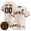 San Francisco Giants Bill Neukom Memorial Custom 2025 Jersey - All Stitched