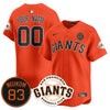 San Francisco Giants Bill Neukom Memorial Custom 2025 Jersey - All Stitched