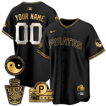 Pittsburgh Pirates Yinzerpalooza 2025 Limited Custom Jersey - All Stitched