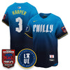 Men's Bryce Harper Philadelphia Phillies 350 Home Runs Jersey - All Stitched