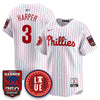 Men's Bryce Harper Philadelphia Phillies 350 Home Runs Jersey - All Stitched