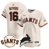 Custom San Francisco Giants "Alex the Great" Rabbit Memories 2025 Jersey - All Stitched
