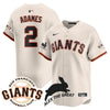 Custom San Francisco Giants "Alex the Great" Rabbit Memories 2025 Jersey - All Stitched