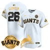 Custom San Francisco Giants "Alex the Great" Rabbit Memories 2025 Jersey - All Stitched