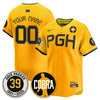 Custom Pittsburgh Pirates Memories Dave Parker Jersey- “COBRA” Patch - All Stitched