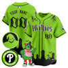 Men's Philadelphia Phillies Oogie Boogie & Phanatic Premier Limited Jersey - All Stitched