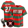 Men's Houston Astros "A Nightmare on Elm Street" Jersey - Stitched