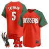 Men's Los Angeles Dodgers "A Nightmare on Elm Street" Jersey - Stitched