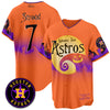 Houston Astros "Halloween Town" Limited Custom Jersey - Stitched