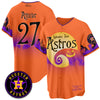 Houston Astros "Halloween Town" Limited Custom Jersey - Stitched