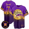 Houston Astros "Halloween Town" Limited Custom Jersey - Stitched