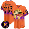 Houston Astros "Halloween Town" Limited Custom Jersey - Stitched