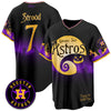 Houston Astros "Halloween Town" Limited Custom Jersey - Stitched