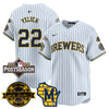 Milwaukee Brewers 2025 Postseason Jersey - All Stitched
