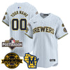 Milwaukee Brewers 2025 Postseason Jersey - All Stitched