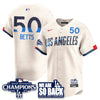 Men's Los Angeles Dodgers 2025 NL West Division Champions Jersey - All Stitched