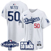 Men's Los Angeles Dodgers 2025 NL West Division Champions Jersey - All Stitched