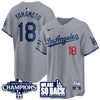Men's Los Angeles Dodgers 2025 NL West Division Champions Jersey - All Stitched