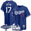 Men's Los Angeles Dodgers 2025 NL West Division Champions Jersey - All Stitched