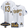 Men's Los Angeles Dodgers 2025 NL West Division Champions Jersey - All Stitched