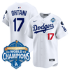 Men's Dodgers 2025 World Series - Back To Back Champions Vapor Premier Limited Jersey V2 - All Stitched